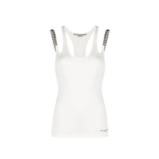 Stella McCartney White Cotton Tank Tops