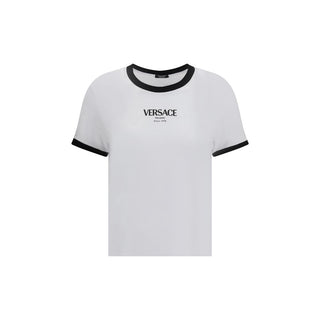Versace White Viscose T-Shirt