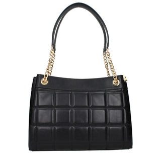 Michael Kors Black Leather Shoulder Bag