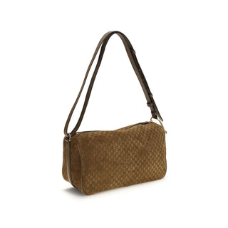 Gucci Brown Calf Leather Bos Taurus Handbag