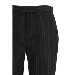 Alexander McQueen Black Wool Dress Pants