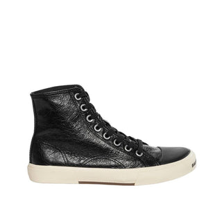 Balenciaga Black Calfskin High Top Sneakers