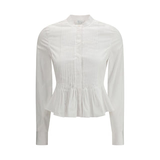 Alexander McQueen White Cotton Dress Shirt