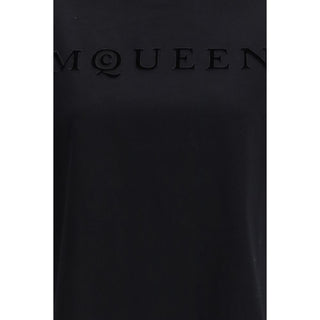 Alexander McQueen Black Cotton T-Shirt