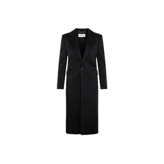 Saint Laurent Black Acetate Coat