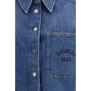 Givenchy Blue Denim Shirt