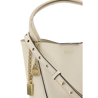 Chloé Beige Calf Leather Bos Taurus Shoulder Bag