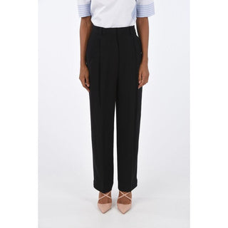 Tory Burch Black Acetate Casual Pants
