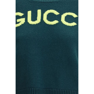 Gucci Bicolor Wool Top