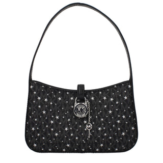 Michael Kors Black Fabric Handbag