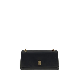 Marc Jacobs Black Calf Leather Bos Taurus Shoulder Bag