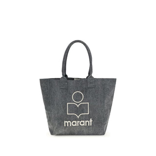 Isabel Marant Gray Cotton Shoulder Bag