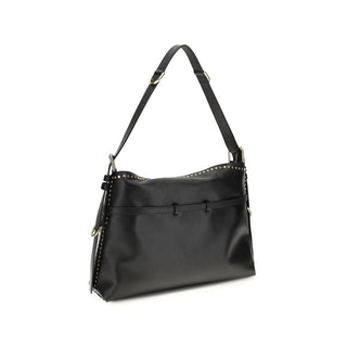 Givenchy Black Calf Leather Bos Taurus Shoulder Bag