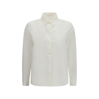 The Row White Cotton Dress Shirt
