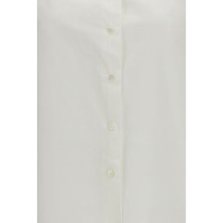 The Row White Cotton Dress Shirt
