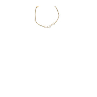 Saint Laurent Gold Metal Bracelet