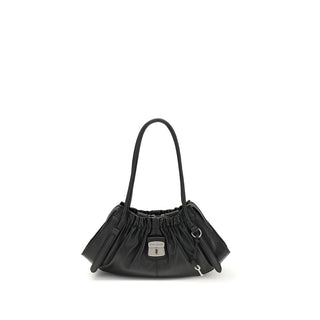 Marc Jacobs Black Lamb Ovis Aries Aries Shoulder Bag