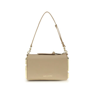 Marc Jacobs Beige Calf Leather Bos Taurus Shoulder Bag