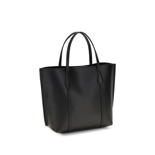 Tory Burch Black Calf Leather Bos Taurus Handbag