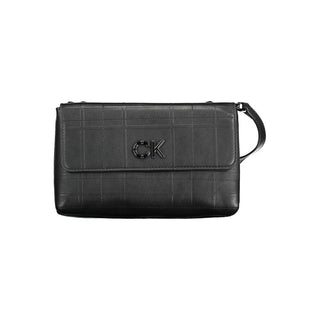 Calvin Klein Nero Polyester Women Shoulder Bag