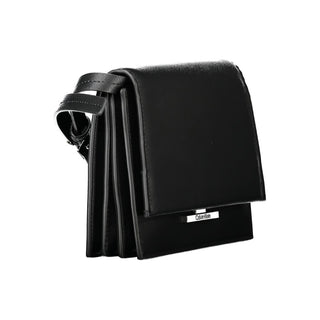 Calvin Klein Nero Poliuretano Woman Shoulder Bag