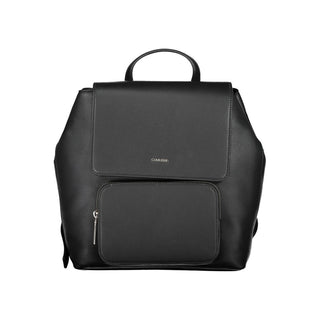 Calvin Klein Nero Polyester Women Backpack