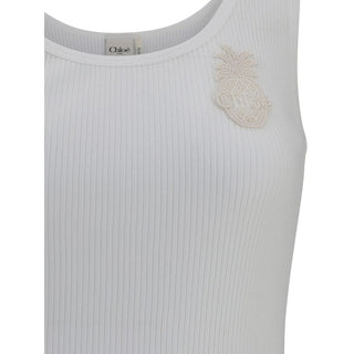 Chloé Ribbed jersey Top