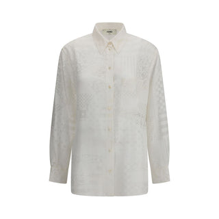 Fendi Patchwork devo Shirt