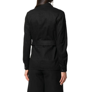 Saint Laurent Belted Flap Pocket Jacket