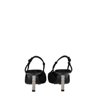 Givenchy Black Fabric High Heel Pumps