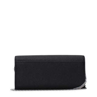 Tory Burch Black Leather Clutch Bags