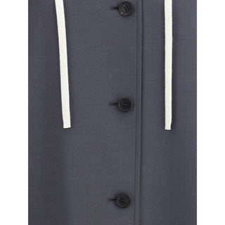Miu Miu Hooded long Coat