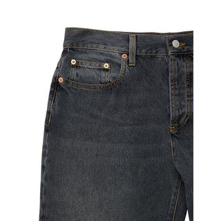 Gucci Gray Cotton Jeans Denim
