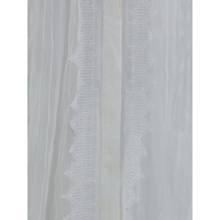 Chloé Ruffled silk muslin and lace Blouse