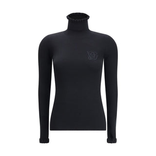 Valentino Wool Sweater with ruffled collar