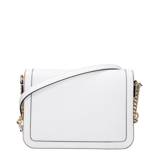 Michael Kors White Leather Crossbody Bags
