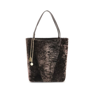 Chloé Spin Shearling Tote Bag