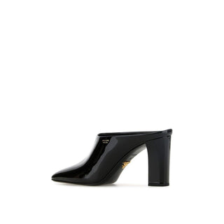 Prada Leather Mules 85mm