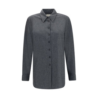 Khaite Gray Wool Shirt