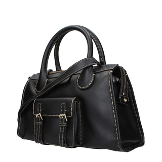 Chloé Black Leather Handbag