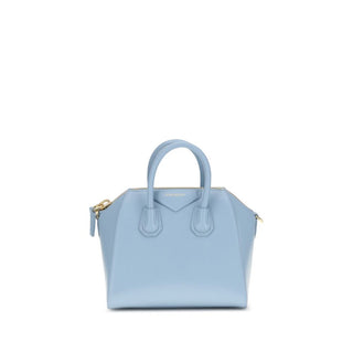 Givenchy Light Blue Calf Leather Bos Taurus Handbag