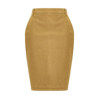 Saint Laurent Denim Pencil Skirt