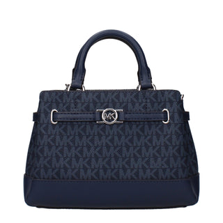 Michael Kors Blue Fabric Handbag