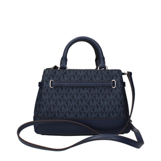 Michael Kors Blue Fabric Handbag