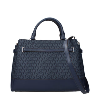 Michael Kors Blue Fabric Handbag