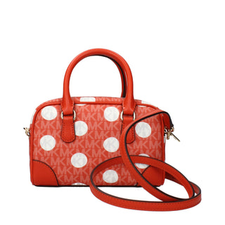 Michael Kors Orange Fabric Handbag