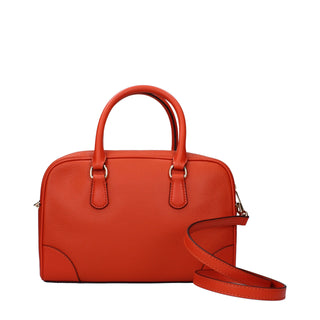 Michael Kors Orange Leather Handbag