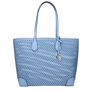 Michael Kors Light Blue Leather Shoulder Bag