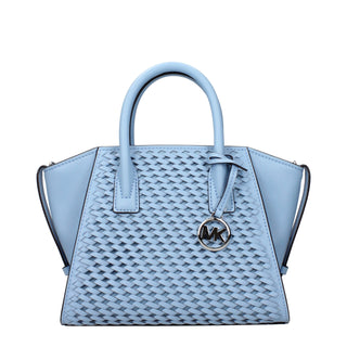 Michael Kors Light Blue Leather Handbag
