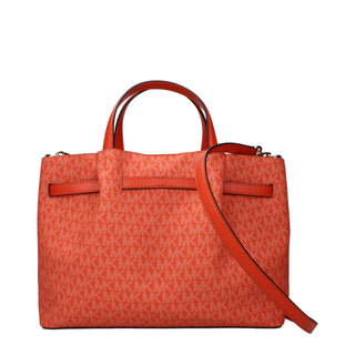 Michael Kors Orange Fabric Handbag